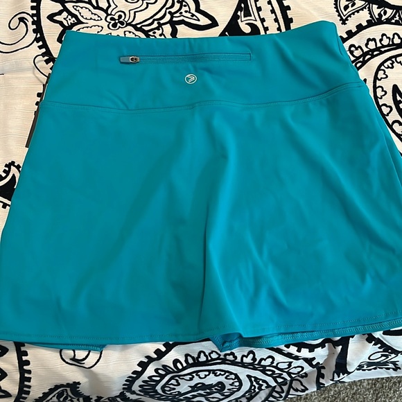 Savvi Ralley Skort in aqua small - Picture 6 of 6